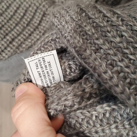 Bearpaw Womens Knit Sweater Tall shoes boots sz 7 - Picture 9 of 13